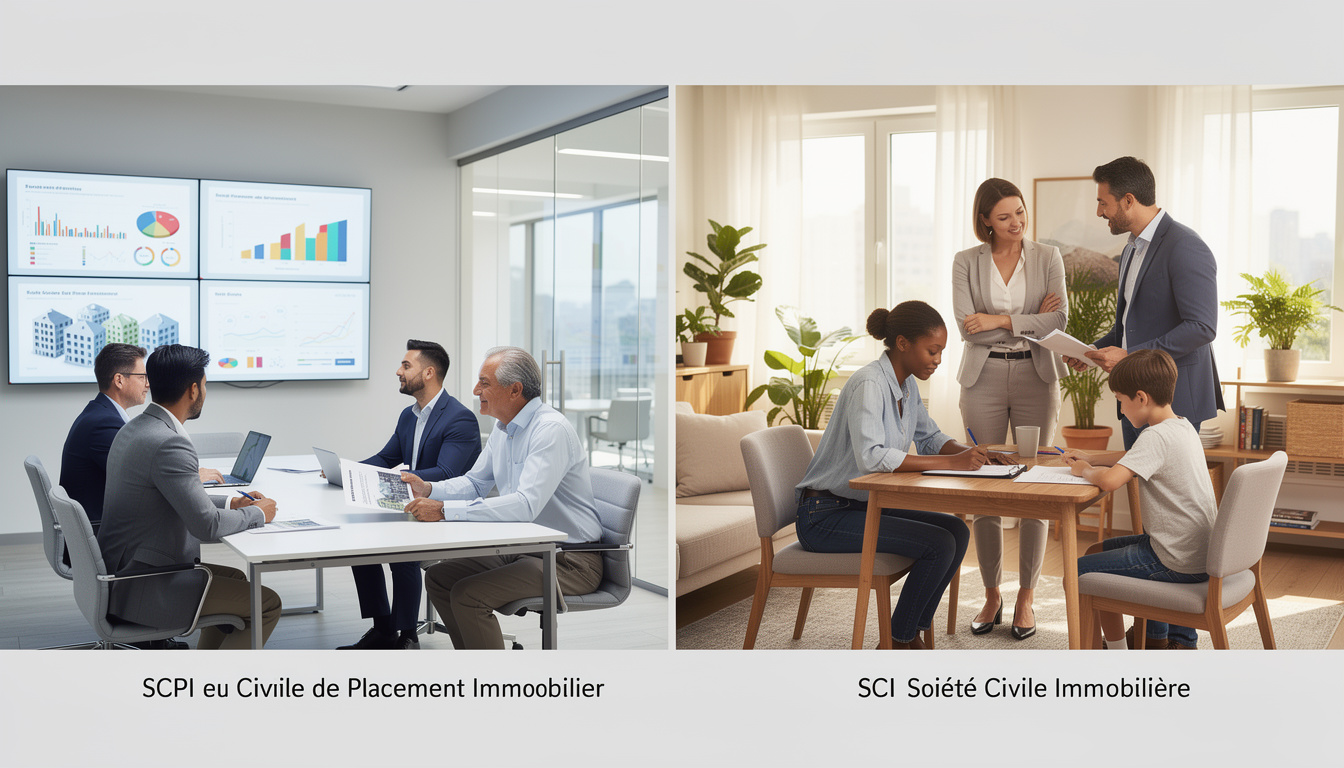 découvrez les différences entre scpi et sci : fonctionnement, avantages, fiscalité et quel choix privilégier pour investir dans l'immobilier.